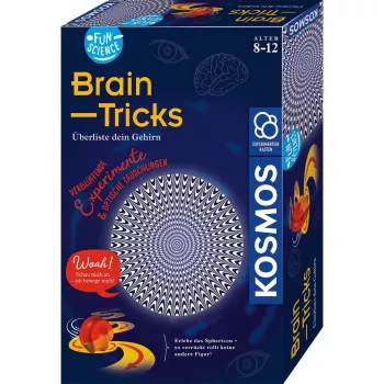 Kosmos Fun Science Brain Tricks, kokeilupakkaus, sähkö, 8 vuotta, monivärinen