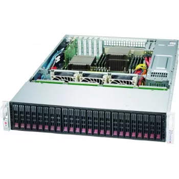 Palvelinkotelo Supermicro SuperChassis 216BE1C4-R1K23LPB Rack musta