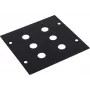 Omnitronic Modul 2HE paneeli 6x jakkiliittimellä, 88×88 mm