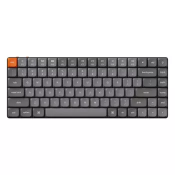 Keychron K3 Max -näppäimistö yleismalli USB RF Wireless Bluetooth harmaa 75 %