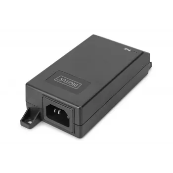 Digitus Gigabit Ethernet PoE+ -injektori 802.3at 30 W musta