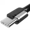 Aukey CB-CD45 USB-C – USB-C -kaapeli, Quick Charge, 0,9 m, musta
