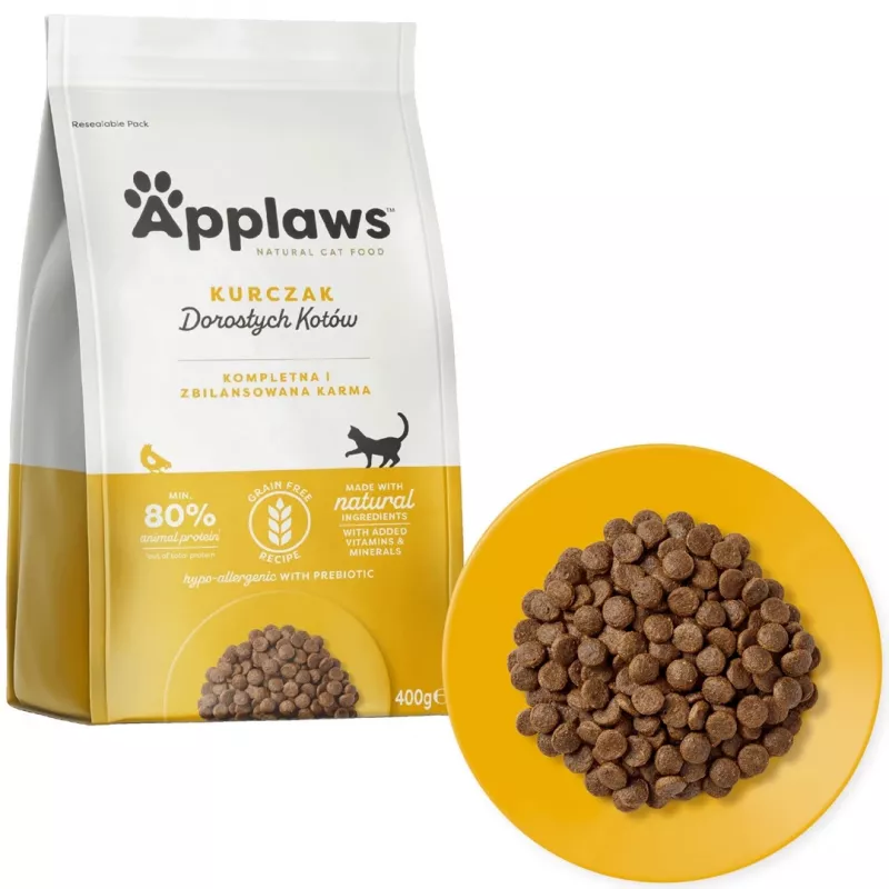 APPLAWS Adult Chicken - kuivaruoka kissoille - 400 g