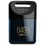 Silicon Power Jewel J06 SP064GBUF3J06V1D 64 GB USB-muistitikku, USB 3.2 Gen 1 (USB 3.0), tummansininen
