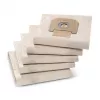 Kärcher 5 kpl -NT 65/2 ECO sylinteripölynimurin pölypussit, 5 kpl