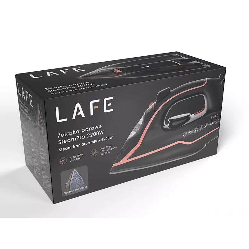 Lafe 47581 höyrysilitysrauta SteamPro 2200W