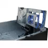 Inter-Tech IT-503 - SFF - Mini-ATX - ei virtalähdettä (TFX12V) - mattamusta - USB/audio (88881270)