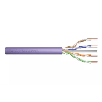Verkkokaapeli Digitus Cat.6 U/UTP 305 m violetti