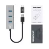 USB-keskitin GRAUGEAR G-HUB4-AC