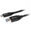 Sharkoon USB 3.2 Gen 2 kaapeli USB-A uros> USB-C musta 1 metri - kaapeli - digitaali/data