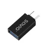 Savio AK-80 videokaapeli-adapteri 0m USB Type-A USB Type-C musta