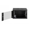 Seinäkiinnitteinen 19 tuuman räkkikaappi DIGITUS Dynamic-N DN-37101 — 7U, 600x450 mm, IP20, avainlukko, kokoamaton