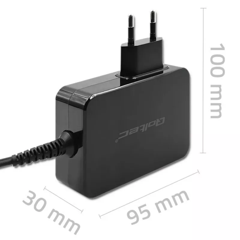 GaN-virtalähde QOLTEC 52387 90W 1x USB-C 5-20V