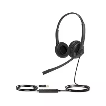 Yealink UH34 SE Lite Dual Teams -kuulokemikrofoni johdollinen panta toimisto/callcenter USB Type-C musta