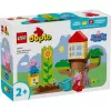 Lego 10431 Duplo Peppa Pig puutarha ja puumaja leikkisetti