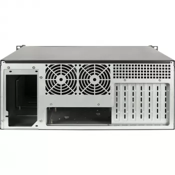 Rack-palvelin Inter-Tech 4U-K-439L musta