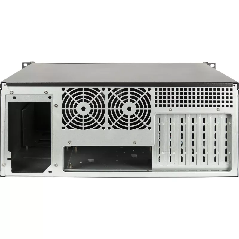 Rack-palvelin Inter-Tech 4U-K-439L musta