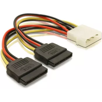 Virtakaapeli SATA HDD 2x DeLOCK 60102 0,112 m