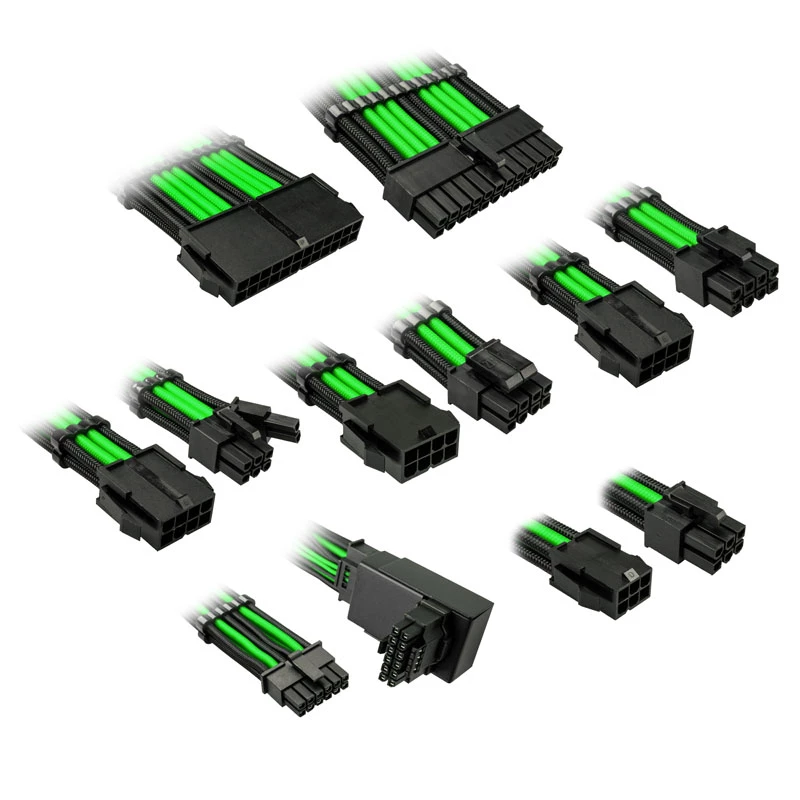 Jatkokaapelisarja Kolink COREPRO-EK-12VT1-GRN 12V 2x6 Venom vihreä