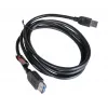 USB 3.0 kaapeli Akasa AK-CBUB02-15BK 1,5 m musta