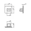 Naarasliittimen turvasuoja RJ-45 DeLOCK 64019