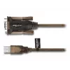 Adapteri USB 2.0 Type-A sarjaporttiin RS-232 D-Sub 9-pin uros DeLOCK 62646