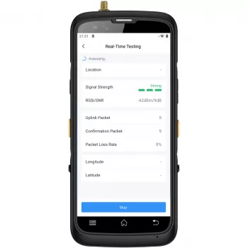 LoRaWAN Wi‑Fi kenttätestaaja Milesight FT101-868M — malli FT101-868M
