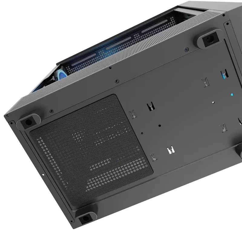 MODECOM BREEZE ARGB Flow MIDI USB 3.0 X 2 USB-C PC-kotelo