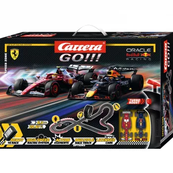 Slotcar-rata CARRERA GO!!! Speed Zone -setti — modulaarinen sähköinen kilparata