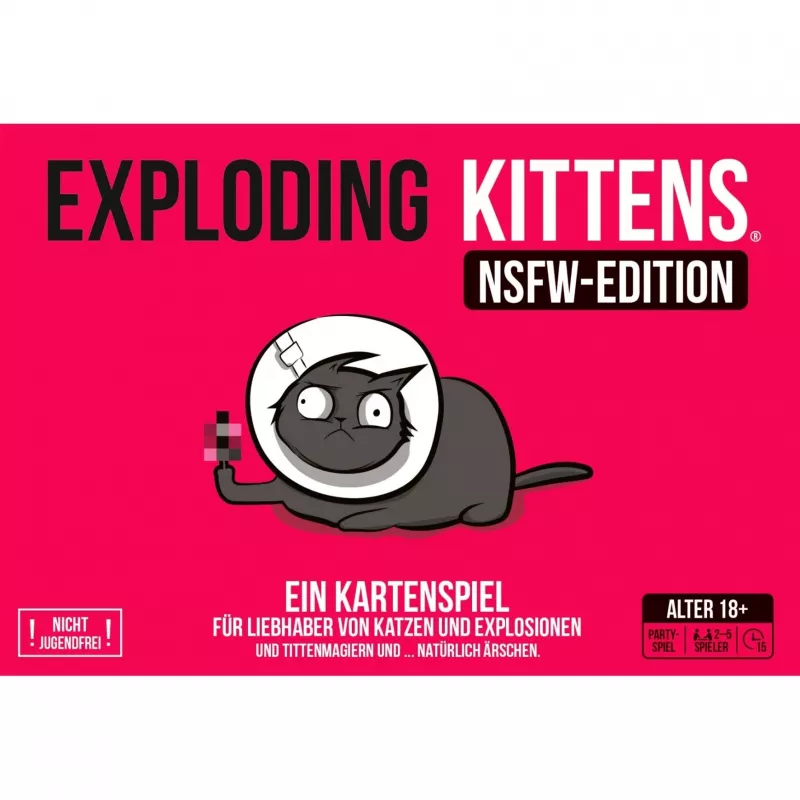Exploding Kittens - NSFW-versio, korttipeli
