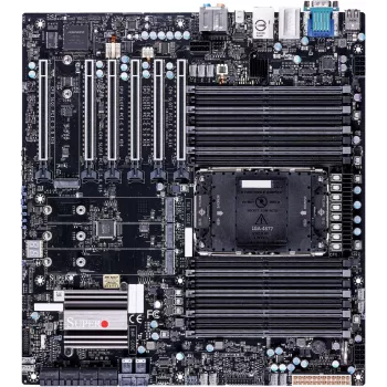 Supermicro – emolevy X13SWA-TF – E-ATX – LGA4677 Socket-E – W790-piirisarja USB 3.2 Gen 1 USB-C 3.2 Gen 2x2 USB 3.1 Gen 2 USB 3.2 Gen 2x2 10 Gigabit LAN Gigabit LAN integroitu näytönohjain