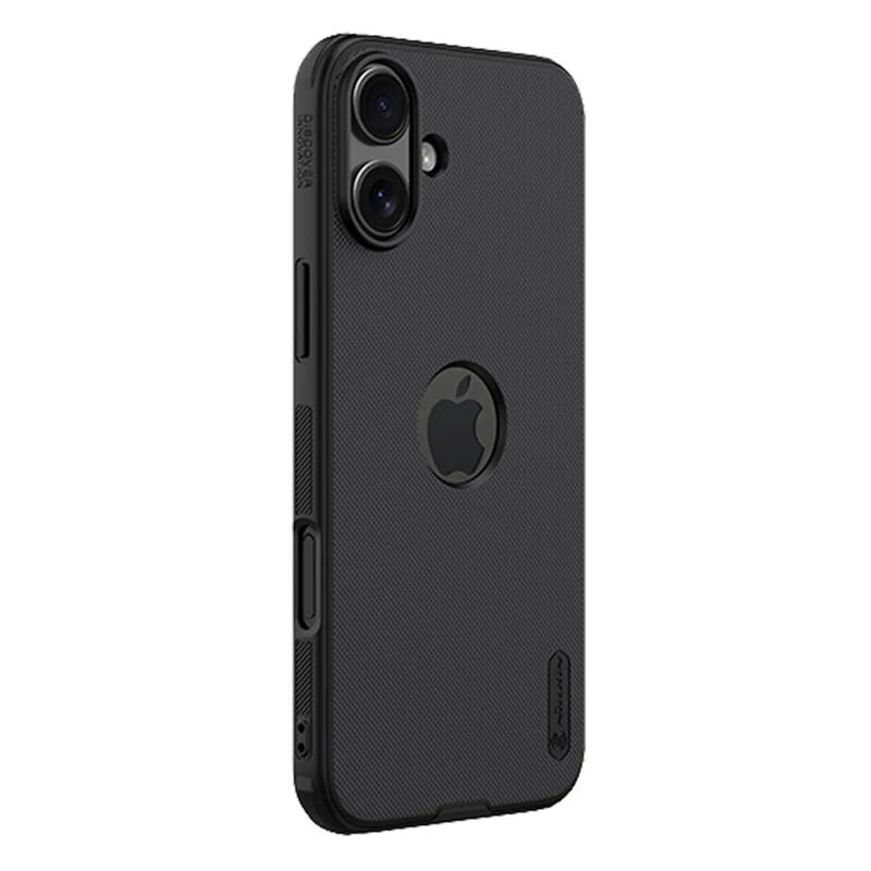 Suojakotelo Nillkin iPhone 16 Plus Super Frosted Pro — musta, ohut kova kuori