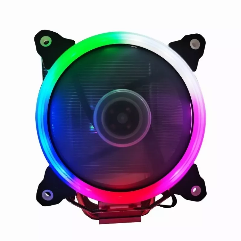 Prosessorituuletin Gembird CPU-HURACAN-ARGB-X130 12 cm musta valkoinen