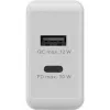 Goobay Dual USB-C™ PD (Power Delivery) pikalaturi (30 W) (61674)