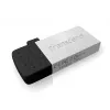 Transcend JetFlash Mobile 380 - USB-muistitikku - 16 GB - USB 2.0 - hopea (TS16GJF380S)