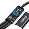 Baseus Rapid 3-in-1 USB-kaapeli 1,5 m USB-A USB-C/Micro USB-A/Lightning musta