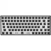 Sharkoon SKILLER SGK50 S3 Barebone -pelinäppäimistö - täysin mukautettava pelinäppäimistö 75% asettelulla, Hot-Swap, RGB-valaistus, QWERTZ-asettelu