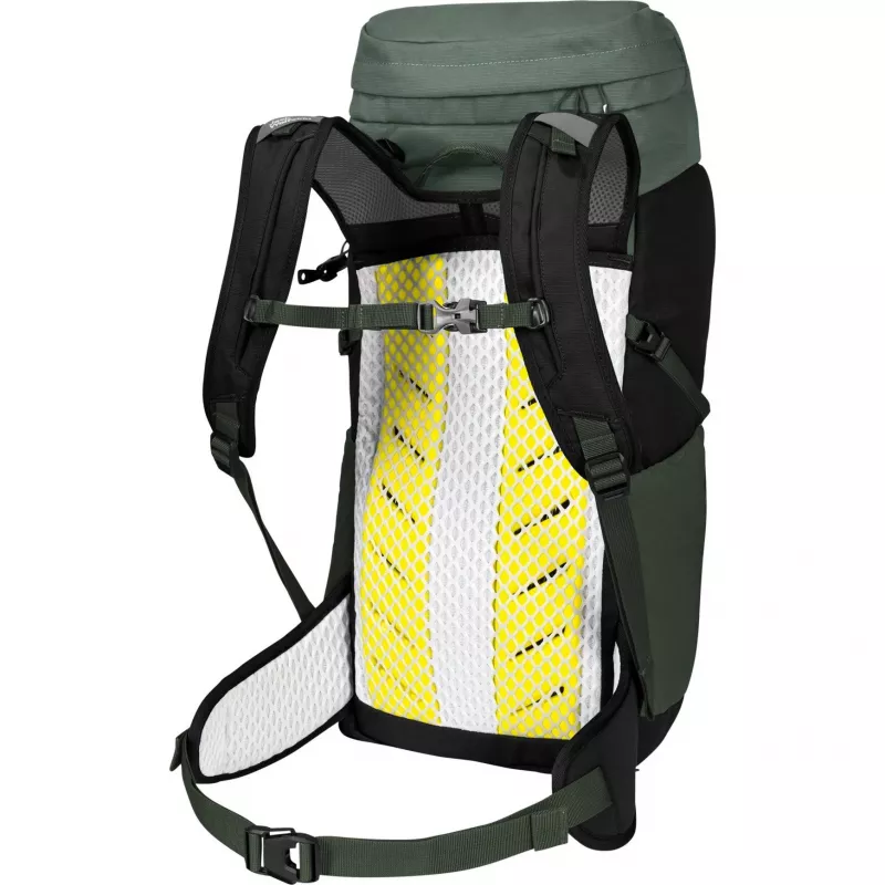 Jack Wolfskin Kids Peak Hiker reppu – tummanvihreä, 28 L