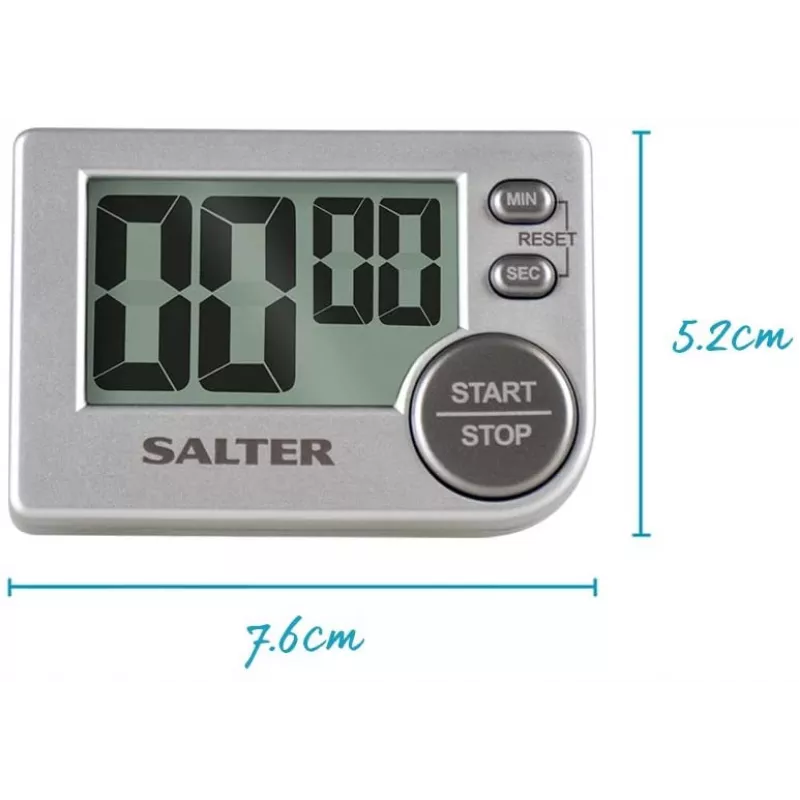 Kylpyhuonevaaka Salter 397SVXR harmaa