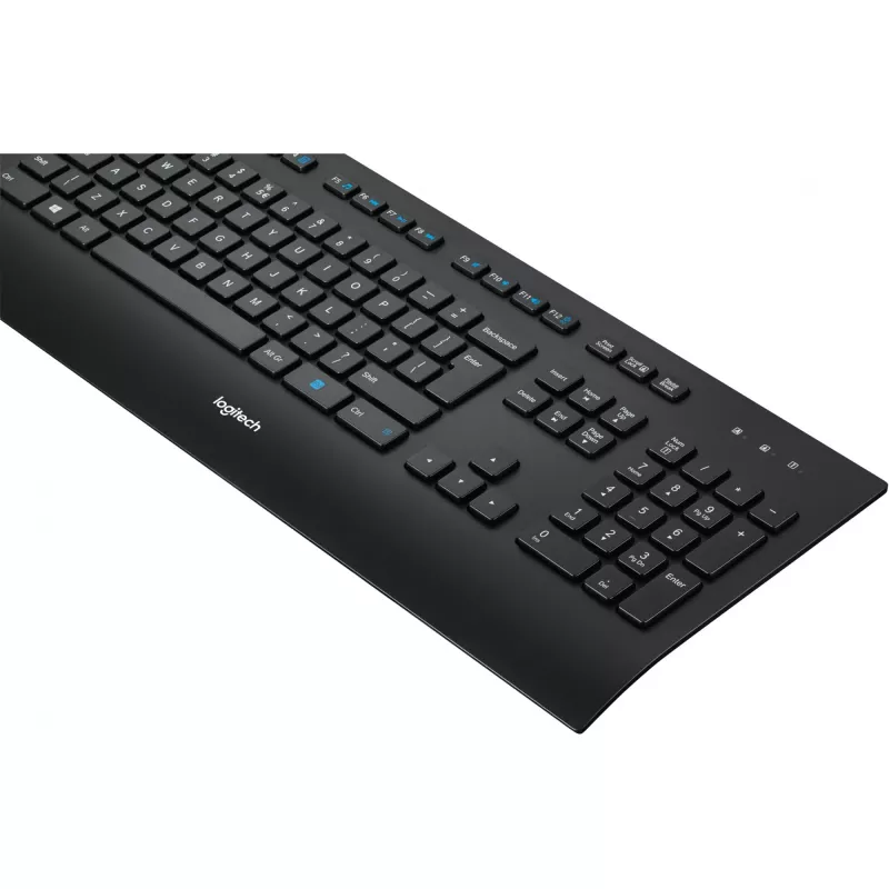 Logitech Corded K280e - näppäimistö - USB - ranska