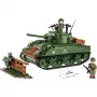 Rakennuspalikat M4A1 Sherman 663 osaa