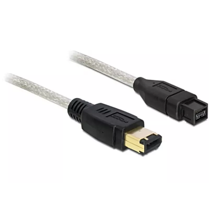 FireWire-kaapeli DeLOCK 82595 1 m harmaa uros/uros