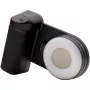 Selfie-valo RealPower Selfie MagFree LED musta valkoinen ABS PU