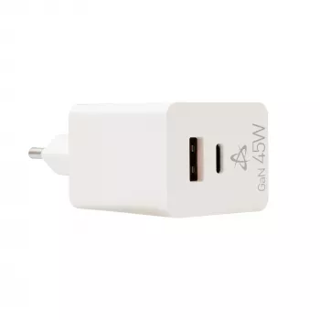 SBOX Home Charger HC-45 45W GaN Dual-Input seinälaturi