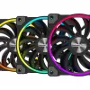 ALPENFÖHN Wing Boost 3 120mm ARGB -kotelotuuletin, 3 kpl:n pakkaus, musta