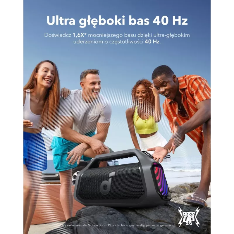 2.1 kannettava kaiutinjärjestelmä Anker Soundcore Boom 2 Plus 140 W
