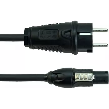 Verkkokaapeli PSSO PowerCon TRUE 3x1,5 1,5 m — PSSO-verkkokaapeli PowerCon TRUE-liittimellä, 3 johdinta 1,5 mm², 1,5 m pituus