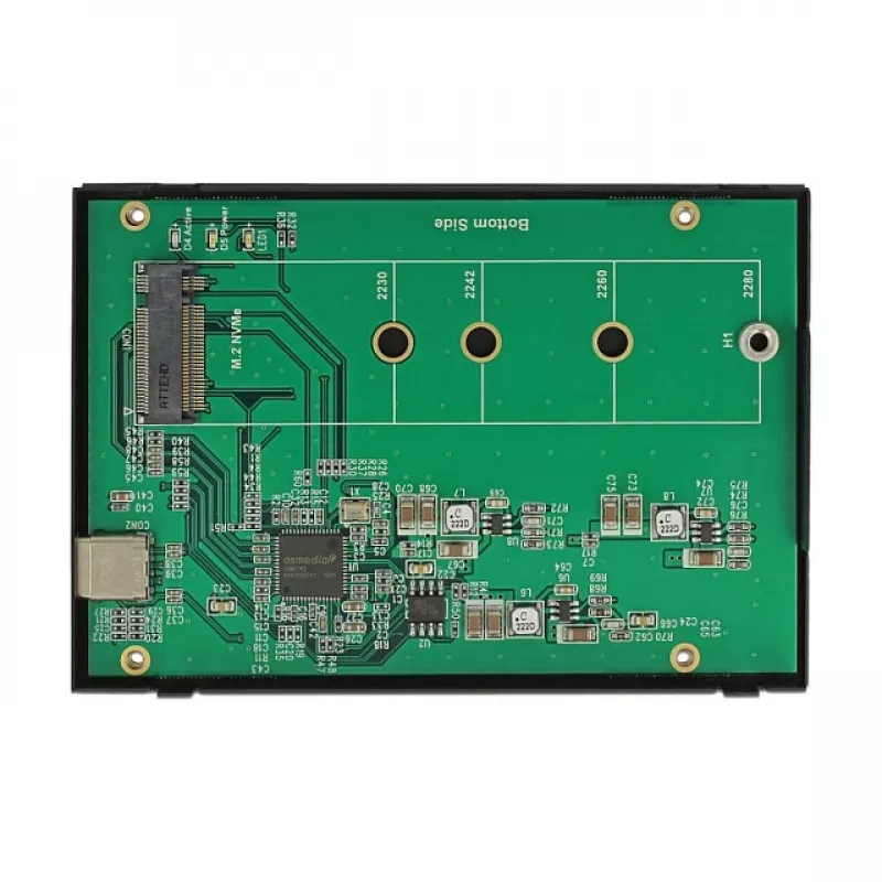 SSD-kotelo DeLOCK 42609 musta M.2