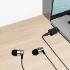 LogiLink USB-C DAC -äänisovitin. USB-C/M - 3.5 Mm/F. musta
