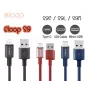 USB-kaapeli Orsen S9M A–Micro USB 2.1A 1 m musta